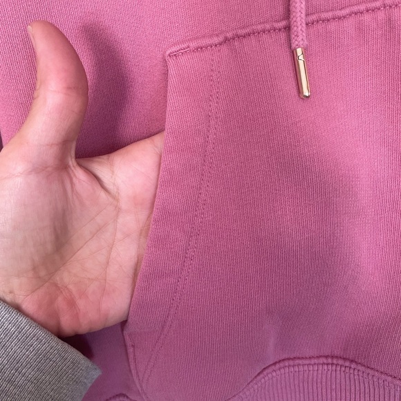 PINK Victoria's Secret Mauve Hoodie Sz S - Picture 5 of 8
